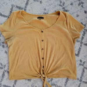 American Eagle Tie Front Shirt Sz XL